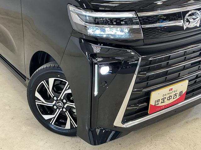 タントカスタムX 届け出済み未使用車 ナビ ETC バックカメラ届け出済み未使用車 ナビ ETC バックカメラ 両側電動スライドドア Bluetooth 前後コーナーセンサー 前席シートヒーター 14インチ純正アルミホイール フルセグTV DVD オートハイビーム(京都府)の中古車