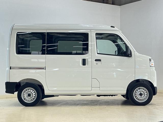 ハイゼットカーゴＤＸ　４ＷＤ　スマートアシスト　キーレスリモコン　ＣＶＴ４ＷＤ　スマートアシスト　キーレスリモコン　フロントパワーウインド　スチールホイール　両側リヤスライドドア　コーナーセンサー　マニュアルエアコン　カーペットマット　オートライト　アイドリングストップ（京都府）の中古車