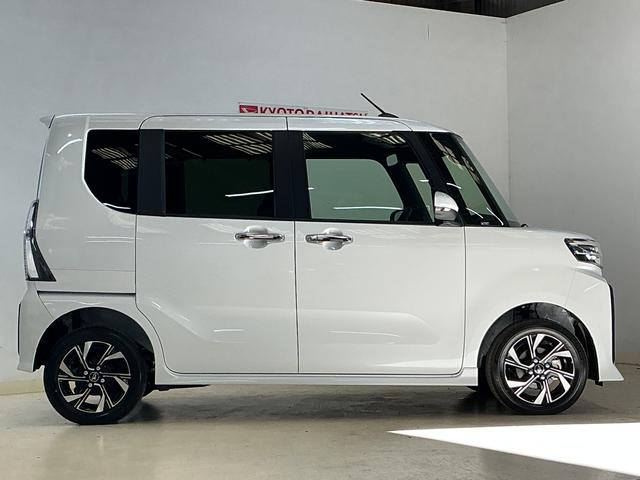 タントカスタムＸ　届出済未使用車　４ＷＤ　バックカメラ　スマアシ届出済未使用車　４ＷＤ　バックカメラ　前後コーナーセンサー　前席シートヒーター　電子パーキング　オートブレーキホールド　オートマチックハイビーム　１４インチ純正アルミホイール　ＵＳＢチャージャー（京都府）の中古車