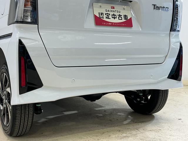 タントカスタムＸ　届出済未使用車　４ＷＤ　バックカメラ　スマアシ届出済未使用車　４ＷＤ　バックカメラ　前後コーナーセンサー　前席シートヒーター　電子パーキング　オートブレーキホールド　オートマチックハイビーム　１４インチ純正アルミホイール　ＵＳＢチャージャー（京都府）の中古車