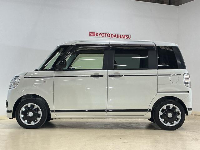 ムーヴキャンバスGブラックアクセントVS SAIII ワンオーナー ナビワンオーナー ナビ パノラマモニター ETC ドライブレコーダー 両側電動スライドドア 運転席シートヒーター オートマチックハイビーム USBチャージャー Bluetooth DVD フルセグTV(京都府)の中古車