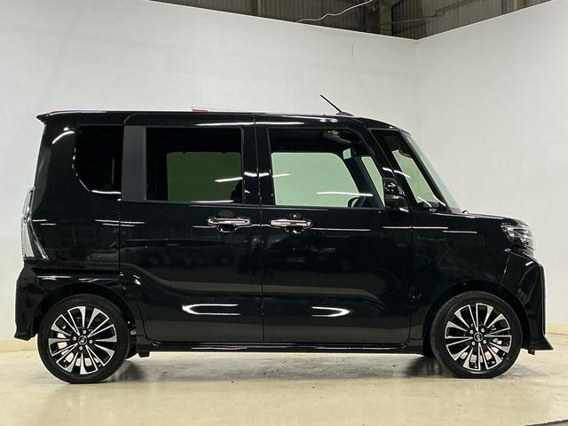 タントカスタムRS ターボ 届出済未使用車 全周囲カメラ ETC届出済未使用車 ターボ パノラマモニター ETC 両側電動スライド アダプティブクルーズコントロール 前後コーナーセンサー シートヒーター 電子パーキング オートブレーキホールド USBチャージャー(京都府)の中古車