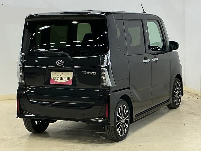 タントカスタムRS ターボ 届出済未使用車 全周囲カメラ ETC届出済未使用車 ターボ パノラマモニター ETC 両側電動スライド アダプティブクルーズコントロール 前後コーナーセンサー シートヒーター 電子パーキング オートブレーキホールド USBチャージャー(京都府)の中古車