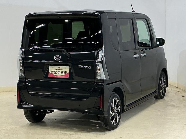 タントカスタムX 届出済未使用車 ナビ バックカメラ届出済未使用車 ナビ バックカメラ 前後コーナーセンサー 前席シートヒーター 電子パーキング オートブレーキホールド USB Bluetooth オートマチックハイビーム 14インチ純正アルミホイール(京都府)の中古車