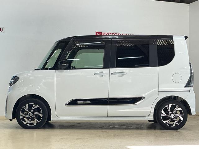 タントカスタムＸセレクション　ナビ　バックカメラ　ＥＴＣ　ドラレコワンオーナー　９インチメモリーナビ　バックカメラ　ＥＴＣ　ドライブレコーダー　フルセグチューナー　ブルートゥース対応　プッシュボタンエンジンスタート　両側リヤパワースライドドア　ＬＥＤヘッドライト（京都府）の中古車