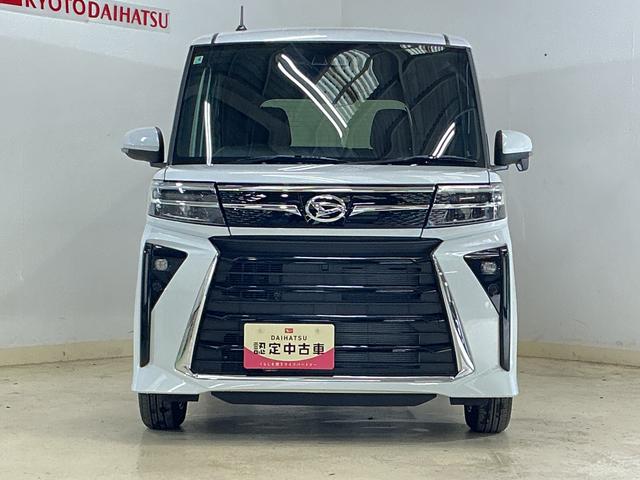 タントカスタムＸ　デモカー　バックカメラ　両側電動スライドドアバックカメラ　両側電動スライドドア　前後コーナーセンサー　前席シートヒーター　オートマチックハイビーム　電子パーキング　オートブレーキホールド　１４インチ純正アルミホイール　ＵＳＢ（京都府）の中古車