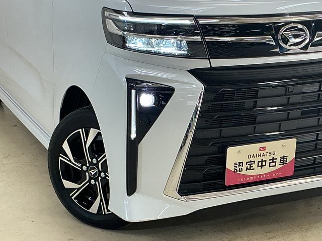 タントカスタムＸ　デモカー　バックカメラ　両側電動スライドドアバックカメラ　両側電動スライドドア　前後コーナーセンサー　前席シートヒーター　オートマチックハイビーム　電子パーキング　オートブレーキホールド　１４インチ純正アルミホイール　ＵＳＢ（京都府）の中古車