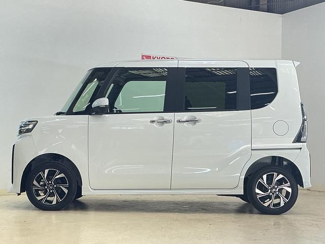 タントカスタムＸ　デモカー　バックカメラ　両側電動スライドドアバックカメラ　両側電動スライドドア　前後コーナーセンサー　前席シートヒーター　オートマチックハイビーム　電子パーキング　オートブレーキホールド　１４インチ純正アルミホイール　ＵＳＢ（京都府）の中古車