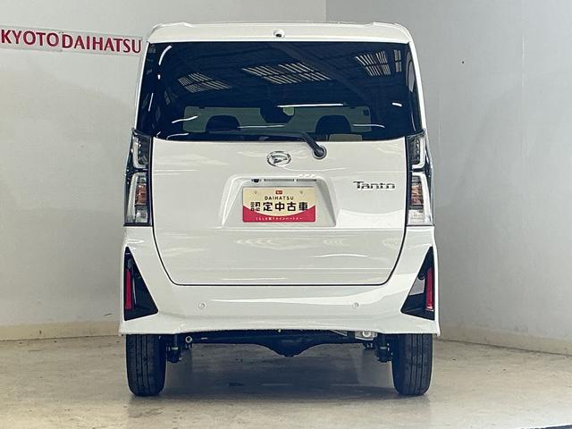 タントカスタムＸ　デモカー　バックカメラ　両側電動スライドドアバックカメラ　両側電動スライドドア　前後コーナーセンサー　前席シートヒーター　オートマチックハイビーム　電子パーキング　オートブレーキホールド　１４インチ純正アルミホイール　ＵＳＢ（京都府）の中古車