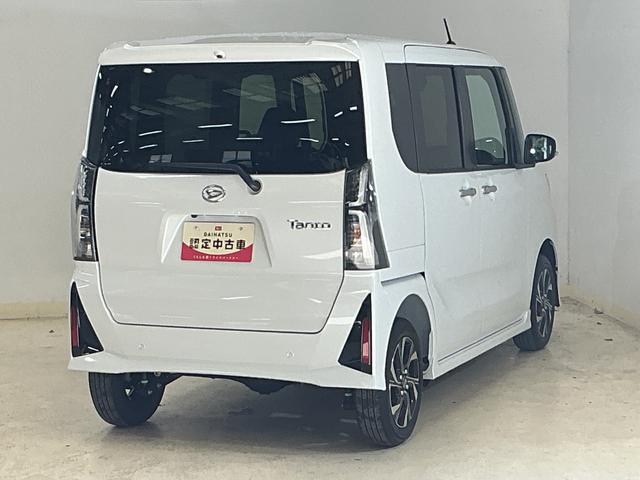 タントカスタムＸ　デモカー　バックカメラ　両側電動スライドドアバックカメラ　両側電動スライドドア　前後コーナーセンサー　前席シートヒーター　オートマチックハイビーム　電子パーキング　オートブレーキホールド　１４インチ純正アルミホイール　ＵＳＢ（京都府）の中古車