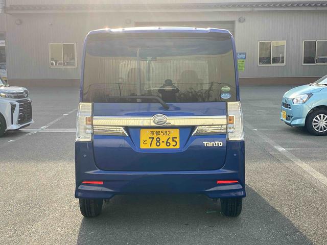 タントカスタムＸ　トップエディションＳＡII　ナビ　バックカメラスマートアシストＩＩ　社外ナビ　バックカメラ　フルセグチューナー　ブルートゥース対応　プッシュボタンエンジンスタート　助手席側リヤパワースライドドア　ＬＥＤヘッドライト　オートエアコン　オートライト（京都府）の中古車