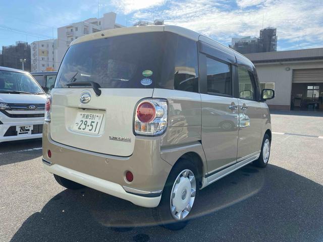 ムーヴキャンバスＧメイクアップ　ＳＡIII　パノラマモニターダイハツ認定中古車　予防安全機能スマートアシスト搭載　アイドリングストップ　パノラマモニター　両側パワースライドドア　シートリフター　フォグランプ　ナビゲーションセキュリティアラーム　キーフリーキー（京都府）の中古車