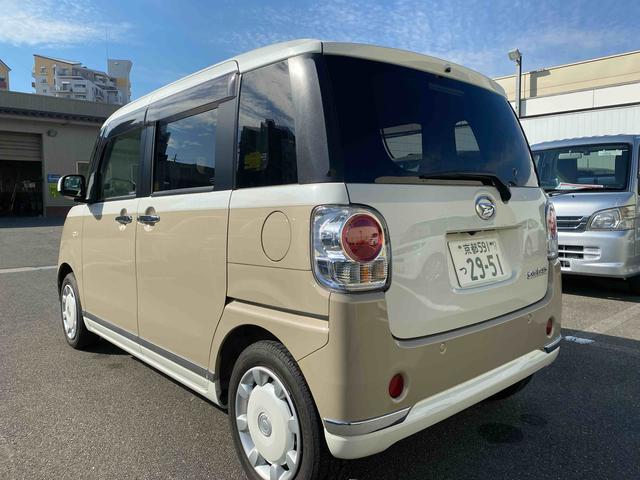 ムーヴキャンバスＧメイクアップ　ＳＡIII　パノラマモニターダイハツ認定中古車　予防安全機能スマートアシスト搭載　アイドリングストップ　パノラマモニター　両側パワースライドドア　シートリフター　フォグランプ　ナビゲーションセキュリティアラーム　キーフリーキー（京都府）の中古車