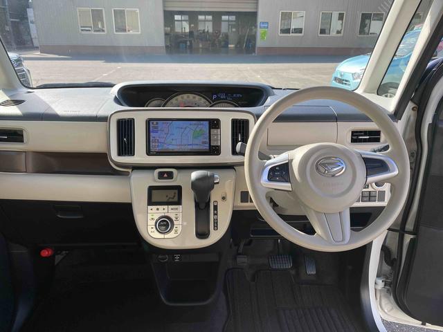 ムーヴキャンバスＧメイクアップ　ＳＡIII　パノラマモニターダイハツ認定中古車　予防安全機能スマートアシスト搭載　アイドリングストップ　パノラマモニター　両側パワースライドドア　シートリフター　フォグランプ　ナビゲーションセキュリティアラーム　キーフリーキー（京都府）の中古車