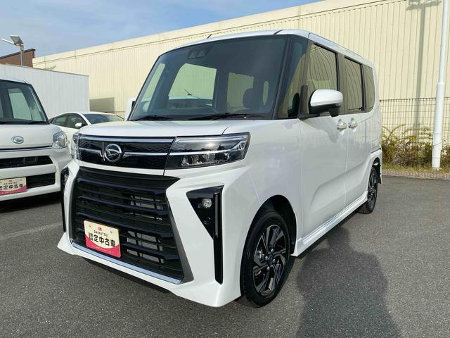 タントカスタムXダイハツ認定中古車 予防安全機能スマートアシスト搭載 アイドリングストップ LEDヘッドライト バックモニター 両側パワースライドドア オートマチックハイビームオートライト キーフリーキー(京都府)の中古車