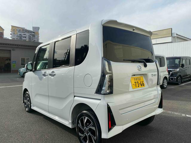 タントカスタムXダイハツ認定中古車 予防安全機能スマートアシスト搭載 アイドリングストップ LEDヘッドライト バックモニター 両側パワースライドドア オートマチックハイビームオートライト キーフリーキー(京都府)の中古車