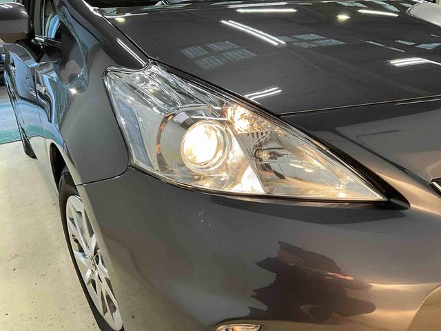 プリウスアルファS チューン ブラックナビ バックカメラ ETC キーフリー ハイブリッド オートエアコン オートライト プッシュボタンスタート デュアルエアバッグ ABS 安全ボディ バイザーマット付 電動格納ドアミラー(京都府)の中古車