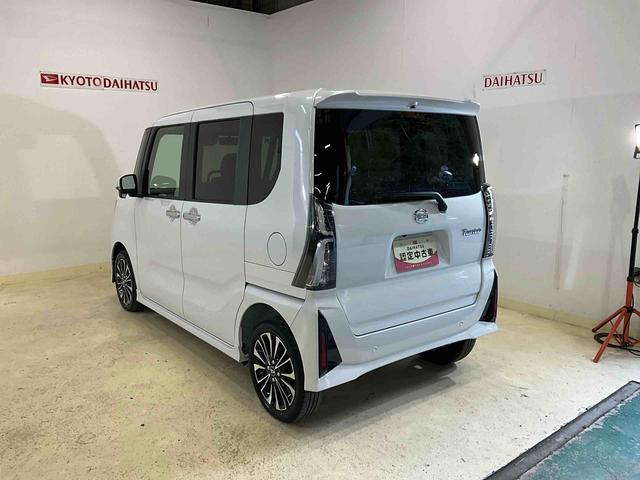 タントカスタムＲＳ　ターボ　４ＷＤ　クルーズコントロール　ＥＴＣカスタムＲＳ　ターボ　４ＷＤ　クルーズコントロール　ＥＴＣ　届出済未使用車　バックカメラ　前席シートヒーター　ＬＥＤヘッドランプ　スマートキー２個　スマアシ　衝突回避支援システム　純正アルミ（京都府）の中古車