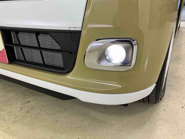 ムーヴキャンバスストライプスＧ　届出済未使用車　スマートアシスト届出済未使用車　スマートアシスト　バックカメラ　プッシュボタンエンジンスタート　両側リヤパワースライドドア　ＬＥＤヘッドライト　コーナーセンサー　シートヒーター　オートエアコン　オートライト　ＡＢＳ（京都府）の中古車