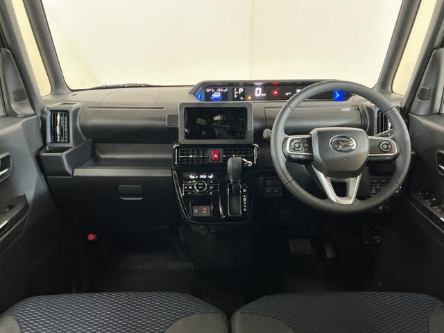 タントカスタムRS 届出済み未使用車 ターボ 4WD ETC届出済み未使用車 ターボ 4WD ETC バックカメラ 両側電動スライドドア アダプティブクルーズコントロール 前席シートヒーター 前後コーナーセンサー オートマチックハイビーム 電子パーキング(京都府)の中古車