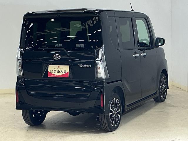 タントカスタムRS 届出済み未使用車 ターボ 4WD ETC届出済み未使用車 ターボ 4WD ETC バックカメラ 両側電動スライドドア アダプティブクルーズコントロール 前席シートヒーター 前後コーナーセンサー オートマチックハイビーム 電子パーキング(京都府)の中古車