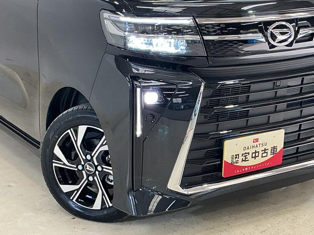 タントカスタムＸ　届出済み未使用車　バックカメラ　ＥＴＣ　クルコン届出済み未使用車　ＥＴＣ　バックカメラ　両側電動スライドドア　コーナーセンサー　前席シートヒーター　アダプティブクルーズコントロール　電子パーキング　オートブレーキホールド　オートマチックハイビーム（京都府）の中古車