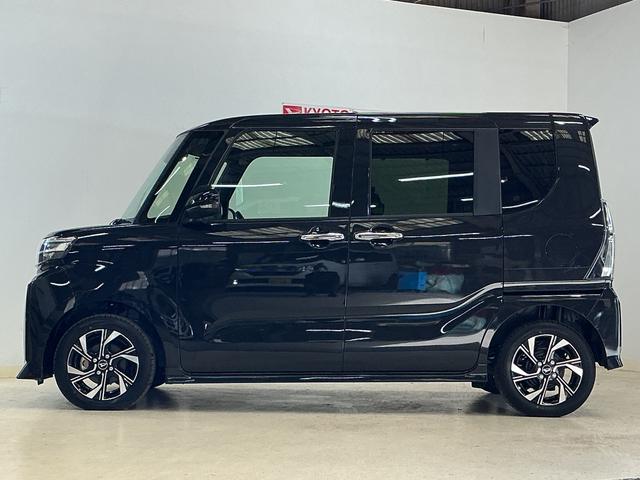 タントカスタムＸ　届出済み未使用車　バックカメラ　ＥＴＣ　クルコン届出済み未使用車　ＥＴＣ　バックカメラ　両側電動スライドドア　コーナーセンサー　前席シートヒーター　アダプティブクルーズコントロール　電子パーキング　オートブレーキホールド　オートマチックハイビーム（京都府）の中古車