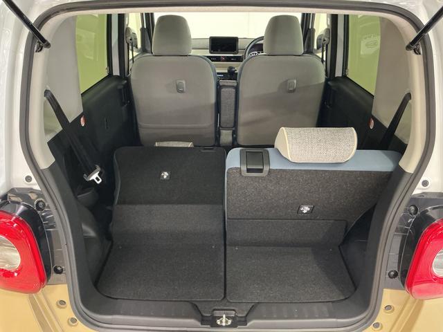 ムーヴキャンバスストライプスＧ　届出済み未使用車　全周囲カメラ　電動スライド届出済み未使用車　パノラマモニター　両側電動スライドドア　前席シートヒーター　前後コーナーセンサー　電子パーキング　オートブレーキホールド　ホッとカップホルダー　ＵＳＢチャージャー　横滑り防止措置（京都府）の中古車