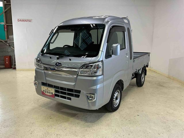 サンバートラックグランドキャブスマートアシスト CDチューナー ETCスマートアシスト 社外ドライブレコーダー CDチューナー キーレスリモコン LEDヘッドライト ETC スチールホイール マニュアルエアコン 荷台作業灯 ゲートプロテクターゴム パワーウインドウ(京都府)の中古車