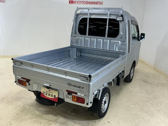 ハイゼットトラックジャンボＳＡIIIｔ　ワンオーナー　ＡＴ車　ＣＤオーディオワンオーナー　ＡＴ車　ＣＤオーディオ　３方開　荷台作業灯　ＬＥＤヘッドライト　ドアバイザー　横滑り防止装置　キーレスエントリー　盗難防止装置　アイドリングストップ　電動格納ミラー　オートライト（京都府）の中古車