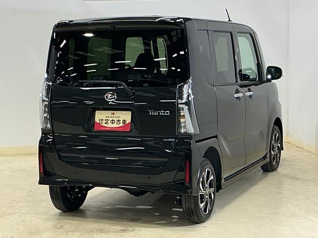 タントカスタムX 届出済未使用車 4WD パノラマモニター届出済未使用車 4WD パノラマモニター 両側電動スライドドア 前席シートヒーター 前後コーナーセンサー オートマチックハイビーム 電子パーキング オートブレーキホールド USB LEDヘッドライト(京都府)の中古車