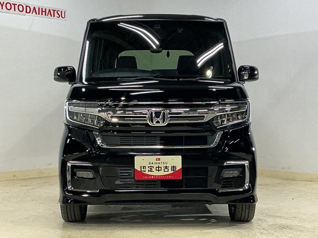 N−BOXカスタムLターボ ワンオーナー ナビ バックカメラ 前後ドラレコワンオーナー ナビ バックカメラ 前後ドラレコ 両側電動スライドドア パドルシフト アダプティブクルーズコントロール コーナーセンサー 前席シートヒーター USB接続 Bluetooth スマートキー(京都府)の中古車