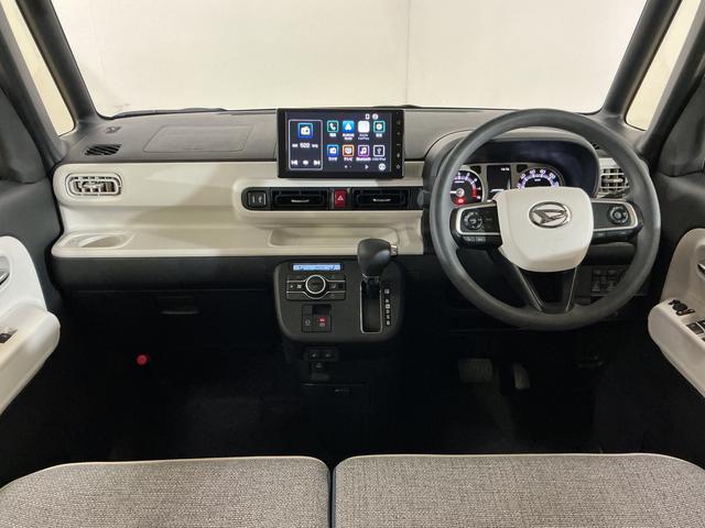 ムーヴキャンバスストライプスＧターボ　ディスプレイオーディオ　バックカメラワンオーナー　９インチディスプレイオーディオ　バックカメラ　ターボ　スマートアシスト　両側リヤパワースライドドア　プッシュボタンエンジンスタート　ＬＥＤヘッドライト　アダプティブクルーズコントロール（京都府）の中古車