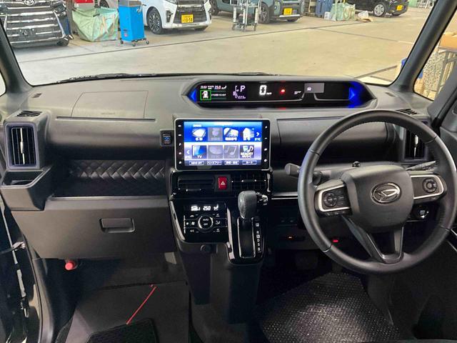 タントカスタムＲＳスタイルセレクション　ナビ　パノラマモニター９インチナビ　パノラマモニター　フルセグチューナー　ブルートゥース対応　ターボ　アダプティブクルーズコントロール　両側リヤパワースライドドア　プッシュボタンエンジンスタート　ＥＴＣ　ドライブレコーダー（京都府）の中古車