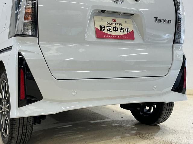 タントカスタムＲＳ　１オーナ　ターボ　リアカメラ　両側電動スライドワンオーナー　ターボ　バックカメラ　両側電動スライドドア　前席シートヒーター　前後コーナーセンサー　１５インチ純正アルミホイール　オートマチックハイビーム　オートブレーキホールド付き電子パーキング（京都府）の中古車