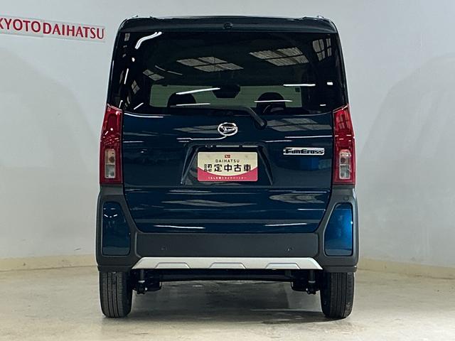 タントファンクロス　デモカー　バックカメラ　両側電動スライドドアデモカー　バックカメラ　両側電動スライドドア　前後コーナーセンサー　前席シートヒーター　ルーフレール　１４インチ純正アルミホイール　オートマチックハイビーム　電子パーキング　ＵＳＢチャージャー　ＬＥＤ（京都府）の中古車