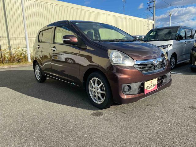 ミライースG SA キーフリーキーダイハツ認定中古車 予防安全機能スマートアシスト搭載 アイドリングストップ キーフリーキー ETC車載器 ABS オートエアコン アルミホィール CDチューナー シートリフター パンク修理キット(京都府)の中古車