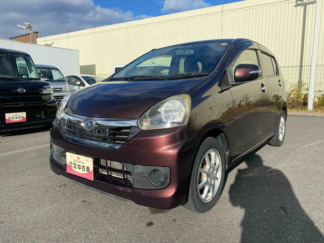 ミライースG SA キーフリーキーダイハツ認定中古車 予防安全機能スマートアシスト搭載 アイドリングストップ キーフリーキー ETC車載器 ABS オートエアコン アルミホィール CDチューナー シートリフター パンク修理キット(京都府)の中古車