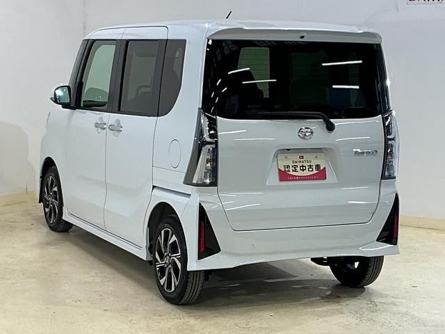 タントカスタムＸ　ワンオーナー　バックカメラ　両側電動スライドドアワンオーナー　バックカメラ　両側電動スライドドア　前後コーナーセンサー　前席シートヒーター　１４インチ純正アルミホイール　オートマチックハイビーム　オートブレーキホールド　電子パーキング　スペアキー（京都府）の中古車