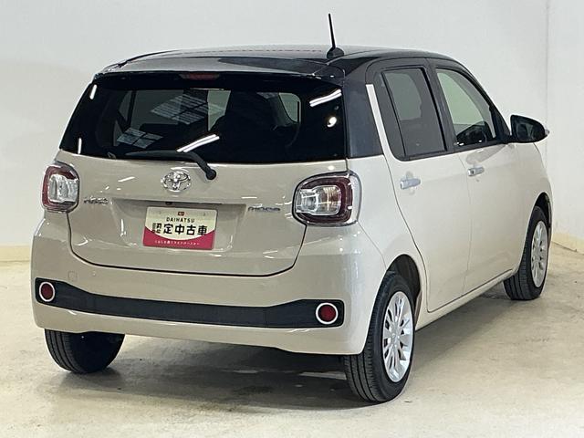 パッソモーダ　Ｓ　ワンオーナー　ナビ　バックカメラ　ツートンワンオーナー　ナビ　バックカメラ　Ｂｌｕｅｔｏｏｔｈ　ツートンカラー／ルーフ黒　衝突軽減ブレーキ　ＬＥＤヘッドライト　プッシュスタート　横滑り防止装置　スペアキー　アイドリングストップ　オートエアコン（京都府）の中古車