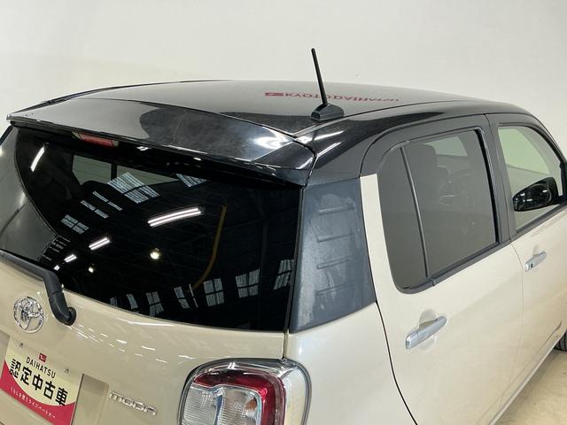 パッソモーダ　Ｓ　ワンオーナー　ナビ　バックカメラ　ツートンワンオーナー　ナビ　バックカメラ　Ｂｌｕｅｔｏｏｔｈ　ツートンカラー／ルーフ黒　衝突軽減ブレーキ　ＬＥＤヘッドライト　プッシュスタート　横滑り防止装置　スペアキー　アイドリングストップ　オートエアコン（京都府）の中古車