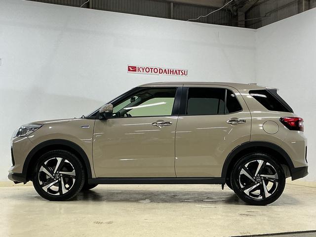 ロッキープレミアムG HEV ワンオーナー パノラマモニターワンオーナー 全周囲カメラ 前後コーナーセンサー 前席シートヒーター アダプティブクルーズコントロール 電子パーキング オートブレーキホールド オートマチックハイビーム 17インチ純正アルミホイール(京都府)の中古車