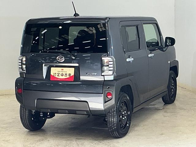 タフトXターボ スマートアシスト パノラマモニター サンルーフターボ スマートアシスト パノラマモニター プッシュボタンエンジンスタート LEDヘッドライト サンルーフ オートエアコン オートライト コーナーセンサー アイドリングストップ スチールホイール(京都府)の中古車