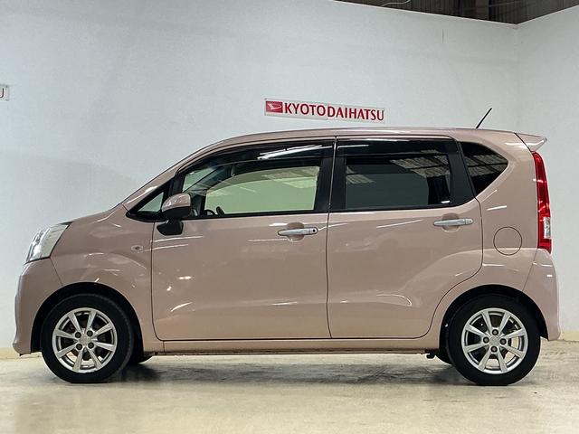 ムーヴＸ　ＳＡIII　ＣＤオーディオ　ＥＴＣ　運転席シートヒーターＣＤオーディオ　ＥＴＣ　運転席シートヒーター　オートマチックハイビーム　１４インチ純正アルミホイール　プッシュスタート　スマートキー　ドアバイザー　アイドリングストップ　横滑り防止装置　スペアキー有り（京都府）の中古車