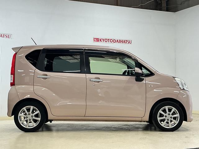 ムーヴＸ　ＳＡIII　ＣＤオーディオ　ＥＴＣ　運転席シートヒーターＣＤオーディオ　ＥＴＣ　運転席シートヒーター　オートマチックハイビーム　１４インチ純正アルミホイール　プッシュスタート　スマートキー　ドアバイザー　アイドリングストップ　横滑り防止装置　スペアキー有り（京都府）の中古車