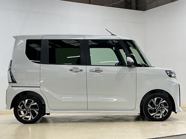 タントカスタムＸ　届出済み未使用車　バックカメラ　両側電動スライド届出済み未使用車　バックカメラ　両側電動スライドドア　シートヒーター　前後コーナーセンサー　電子パーキング　オートブレーキホールド　オートマチックハイビーム　１４インチ純正アルミ　プッシュスタート（京都府）の中古車