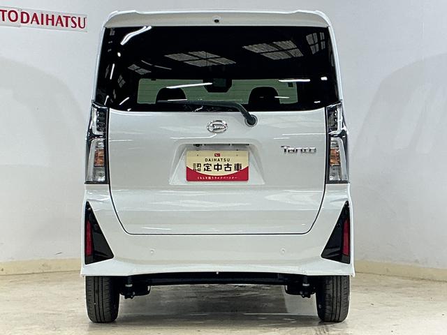 タントカスタムＸ　届出済み未使用車　バックカメラ　両側電動スライド届出済み未使用車　バックカメラ　両側電動スライドドア　シートヒーター　前後コーナーセンサー　電子パーキング　オートブレーキホールド　オートマチックハイビーム　１４インチ純正アルミ　プッシュスタート（京都府）の中古車