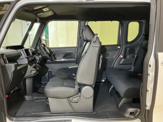 タントカスタムＸ　届出済み未使用車　バックカメラ　両側電動スライド届出済み未使用車　バックカメラ　両側電動スライドドア　シートヒーター　前後コーナーセンサー　電子パーキング　オートブレーキホールド　オートマチックハイビーム　１４インチ純正アルミ　プッシュスタート（京都府）の中古車