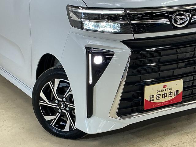 タントカスタムＸ　届出済み未使用車　４ＷＤ　バックカメラ届出済み未使用車　４ＷＤ　バックカメラ　両側電動スライドドア　前後コーナーセンサー　前席シートヒーター　電子パーキング　オートマチックハイビーム　オートブレーキホールド　１４インチ純正アルミホイール（京都府）の中古車