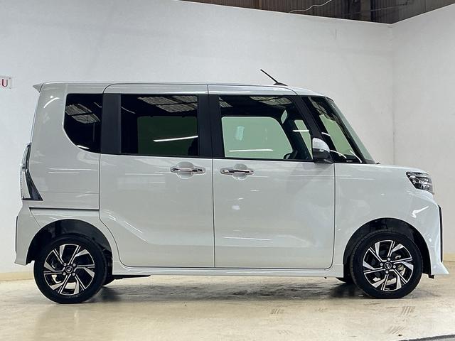 タントカスタムＸ　届出済み未使用車　４ＷＤ　バックカメラ届出済み未使用車　４ＷＤ　バックカメラ　両側電動スライドドア　前後コーナーセンサー　前席シートヒーター　電子パーキング　オートマチックハイビーム　オートブレーキホールド　１４インチ純正アルミホイール（京都府）の中古車